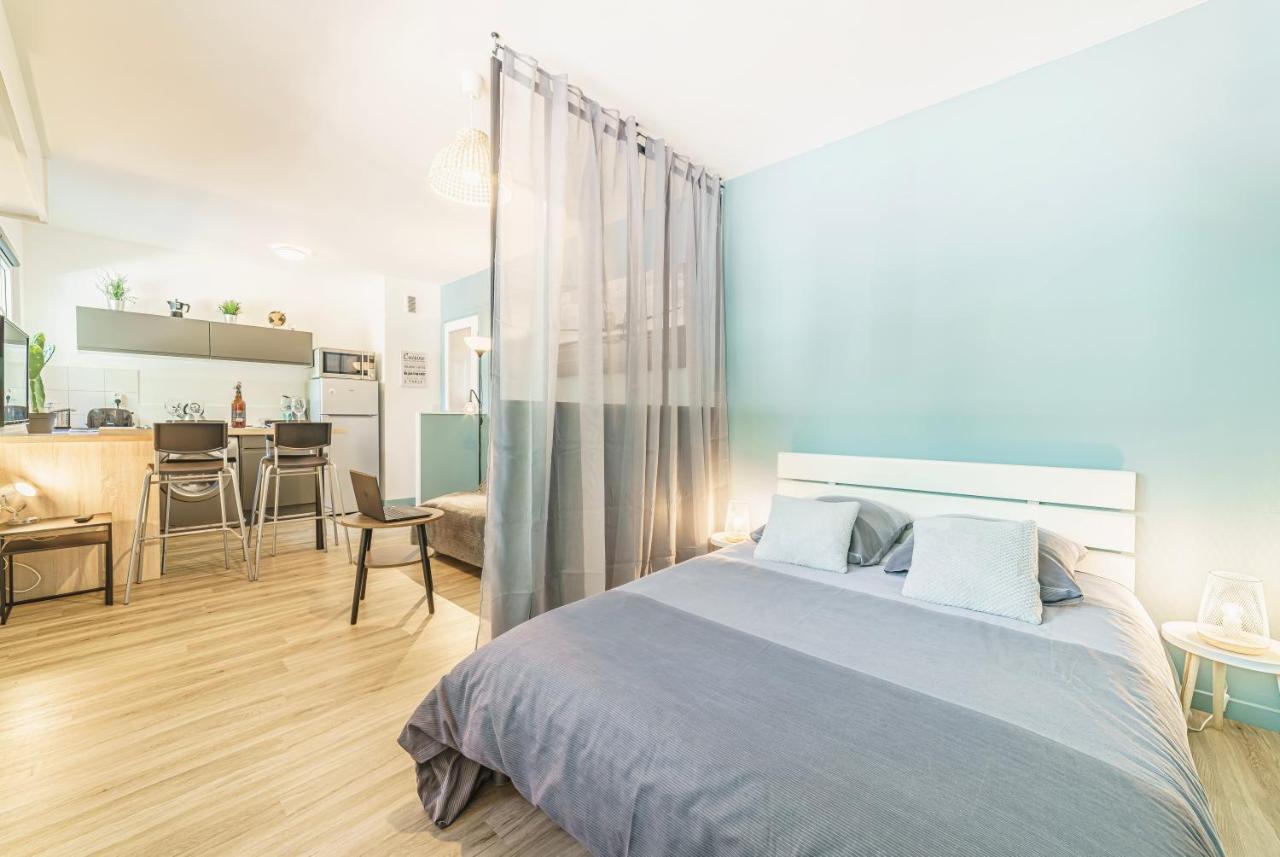 Cosy Studio 108 - Chambery Centre - Stationnement - Gare Bagian luar foto