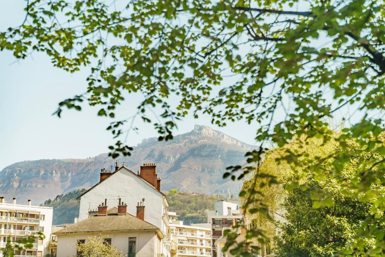 Cosy Studio 108 - Chambery Centre - Stationnement - Gare Bagian luar foto