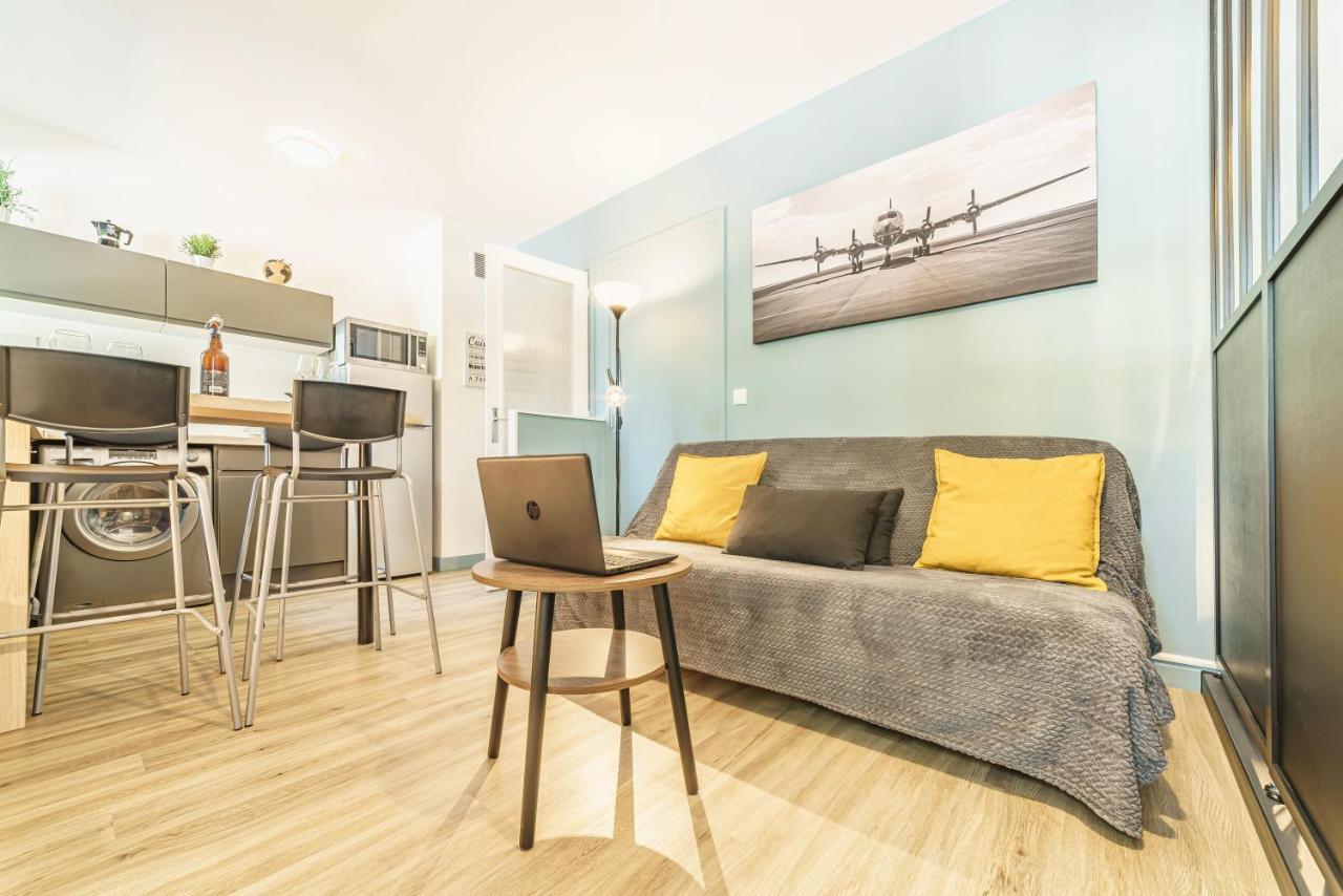Cosy Studio 108 - Chambery Centre - Stationnement - Gare Bagian luar foto