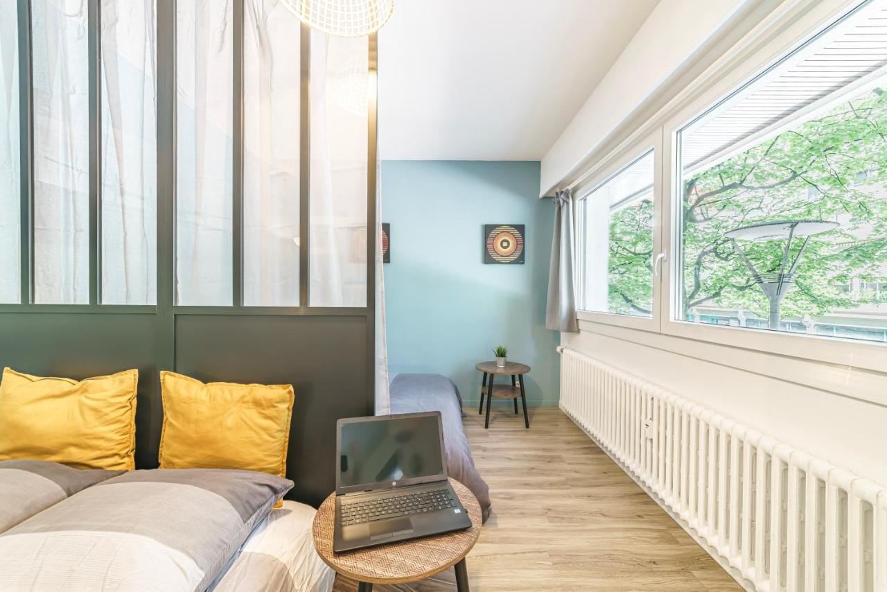 Cosy Studio 108 - Chambery Centre - Stationnement - Gare Bagian luar foto